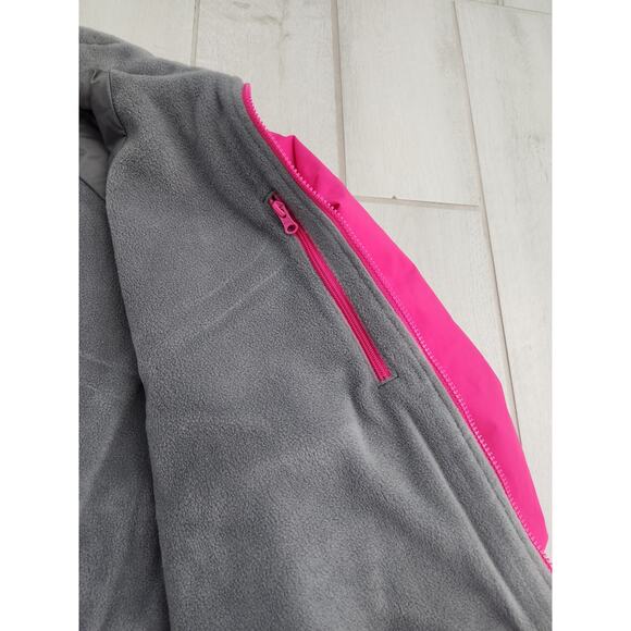 Columbia Castle Pines Men's XL Pink Winter Jacket Fleece Lined Ski Coat NEW $100 - Picture 5 of 9